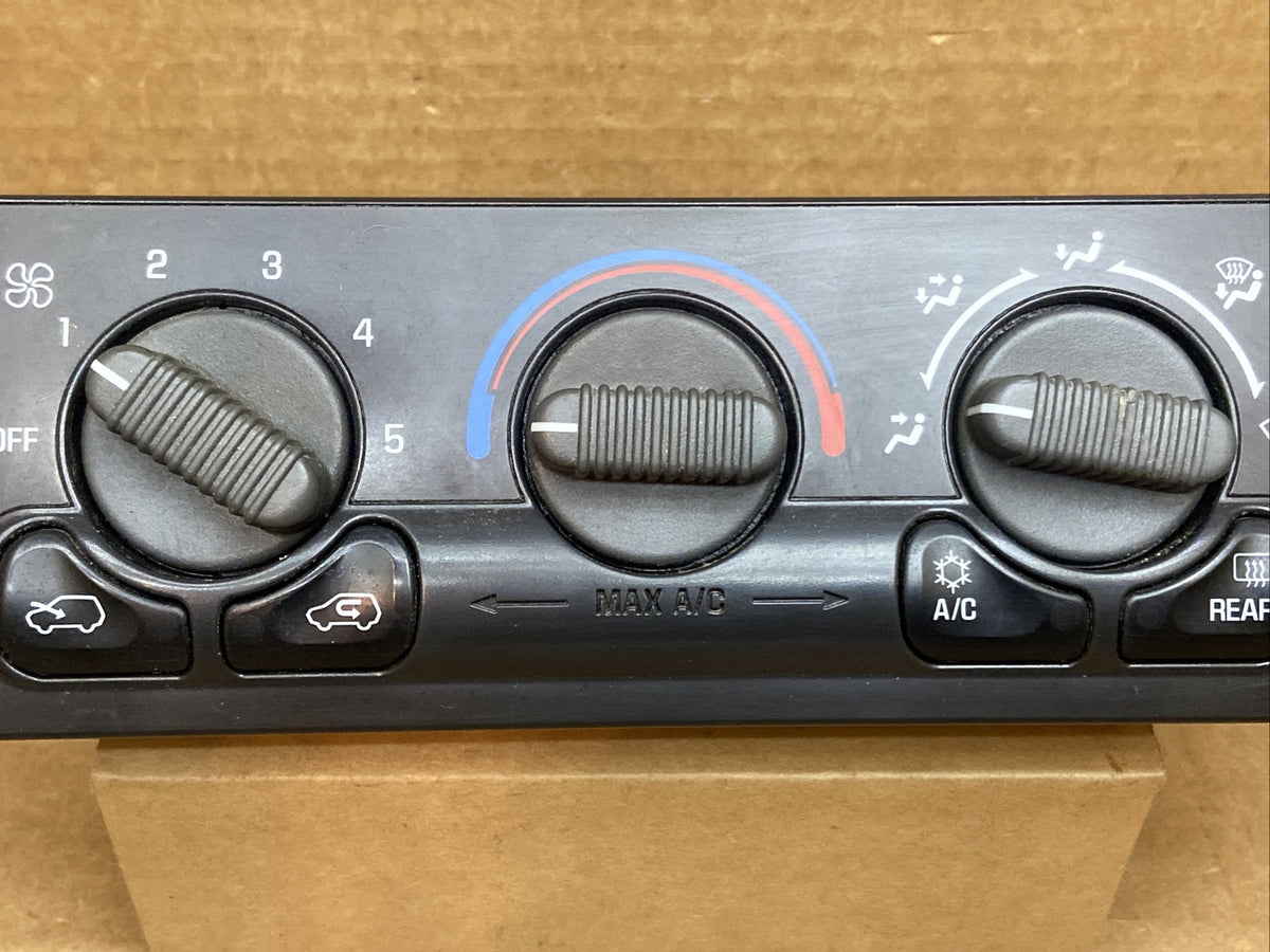 99 02 Silverado Sierra Tahoe Suburban Climate Temp Temperature Controls 150546982