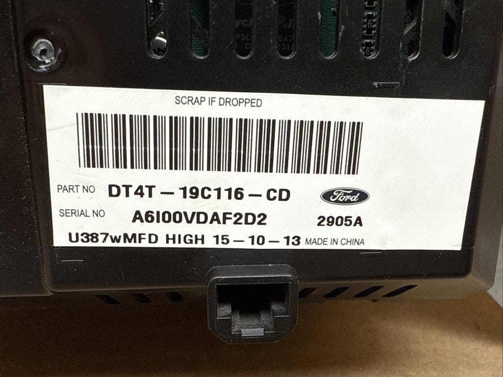 2013 13 Ford Edge Dash Radio Information Display Screen 4.2" DT4T-19C116-CD5