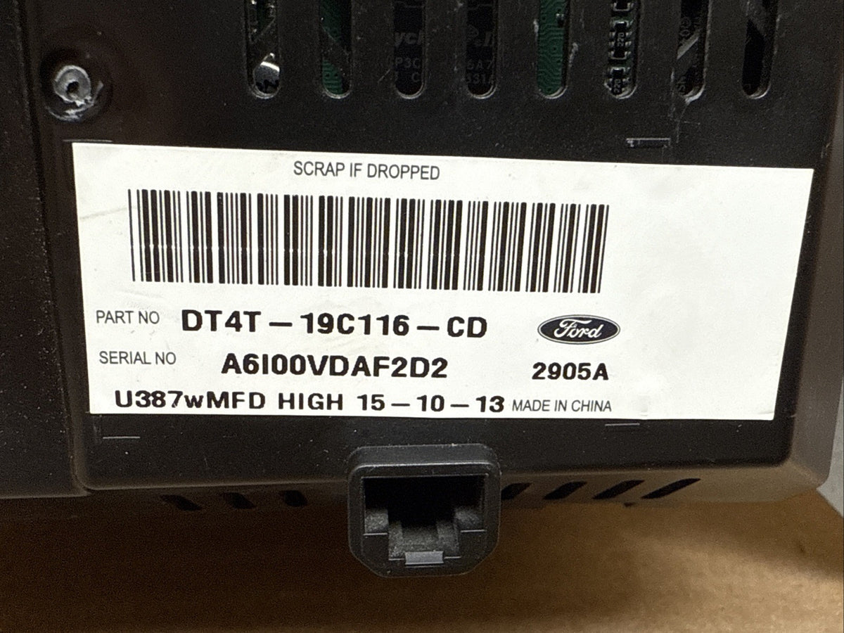 2013 13 Ford Edge Dash Radio Information Display Screen 4.2" DT4T-19C116-CD5