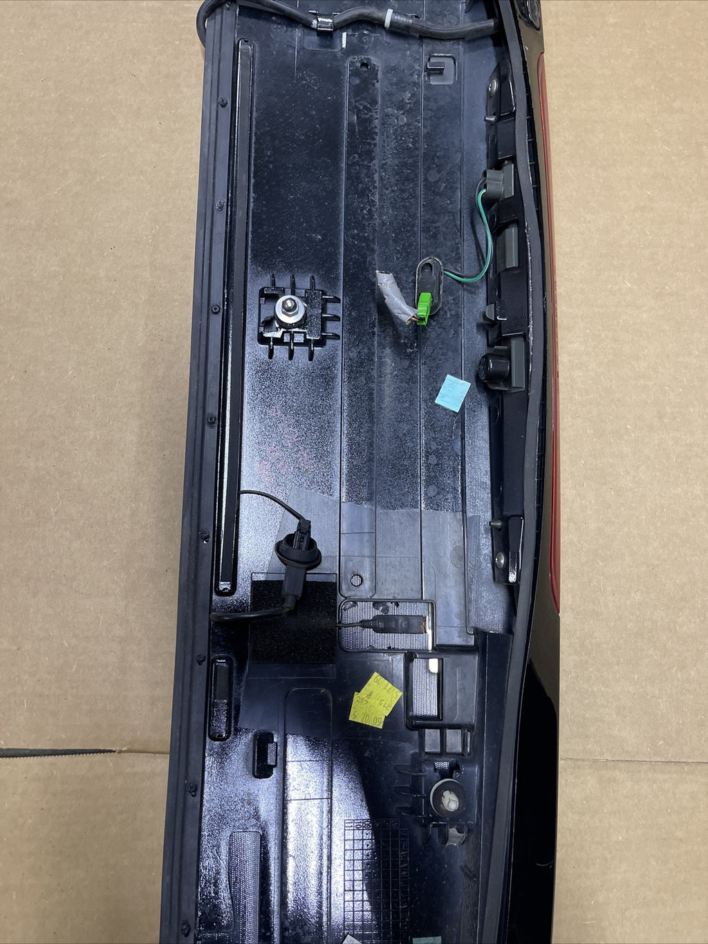 2007 2013 Acura MDX Tailgate Hatch Spoiler Wing 3rd Brake Light Lamp Black NH7073