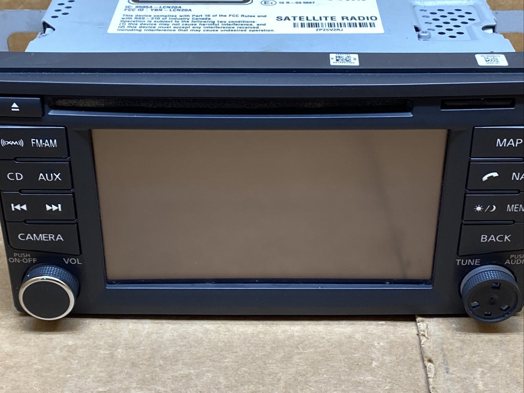 2013 Nissan Sentra CD Player Radio Display Receiver 7612051042 259153SG0B3