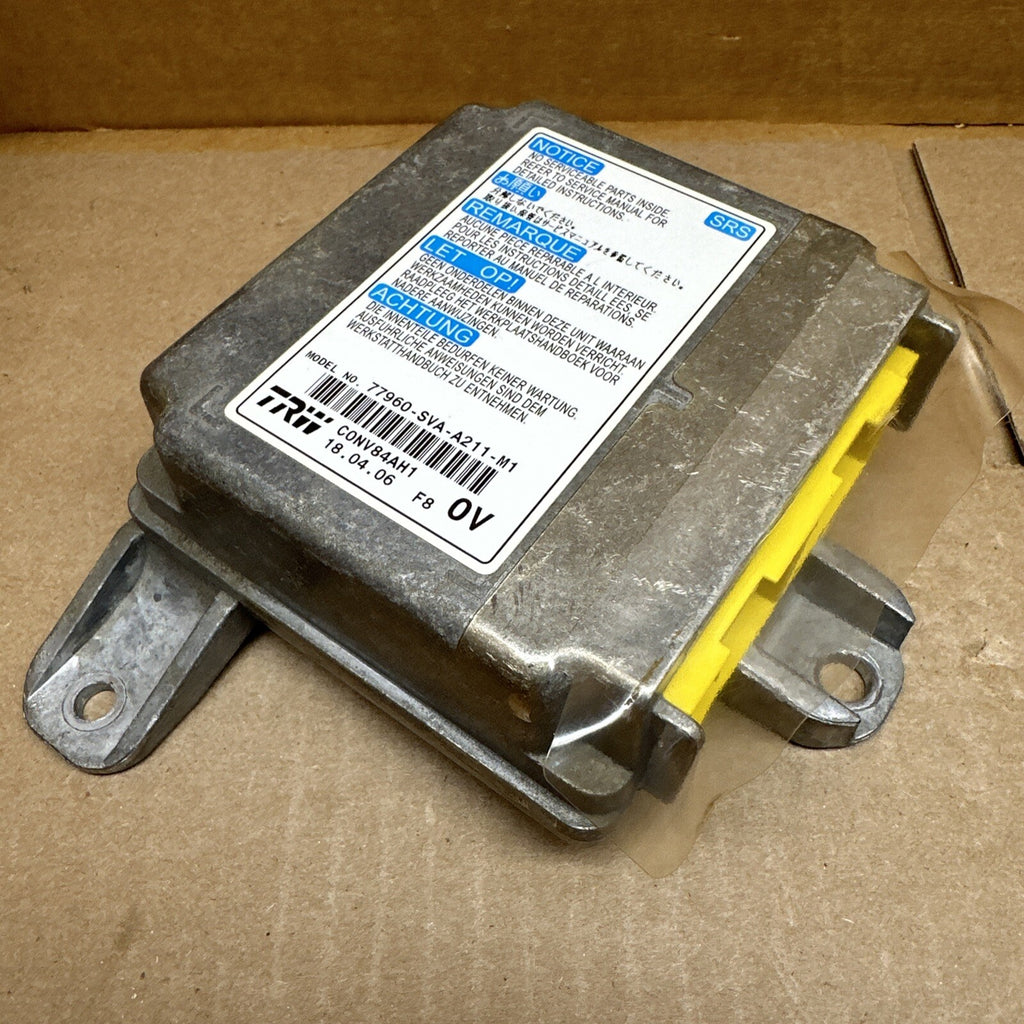Honda Civic Coupe Air Bag Airbag Computer Control Module 77960 SVA A211 M14