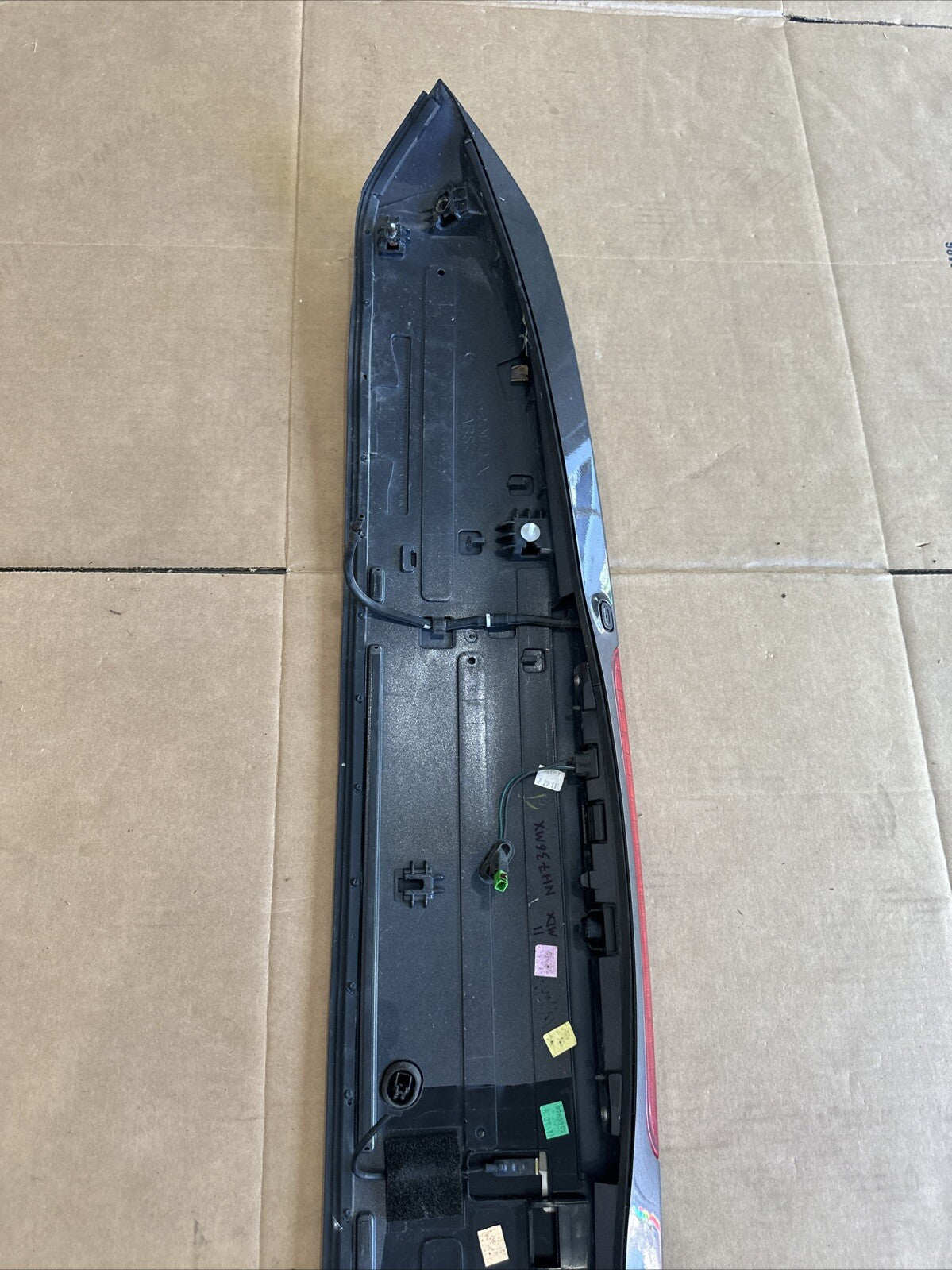 2007 2013 Acura MDX Tailgate Hatch Spoiler Wing 3rd Brake Light Gray NH736MX6