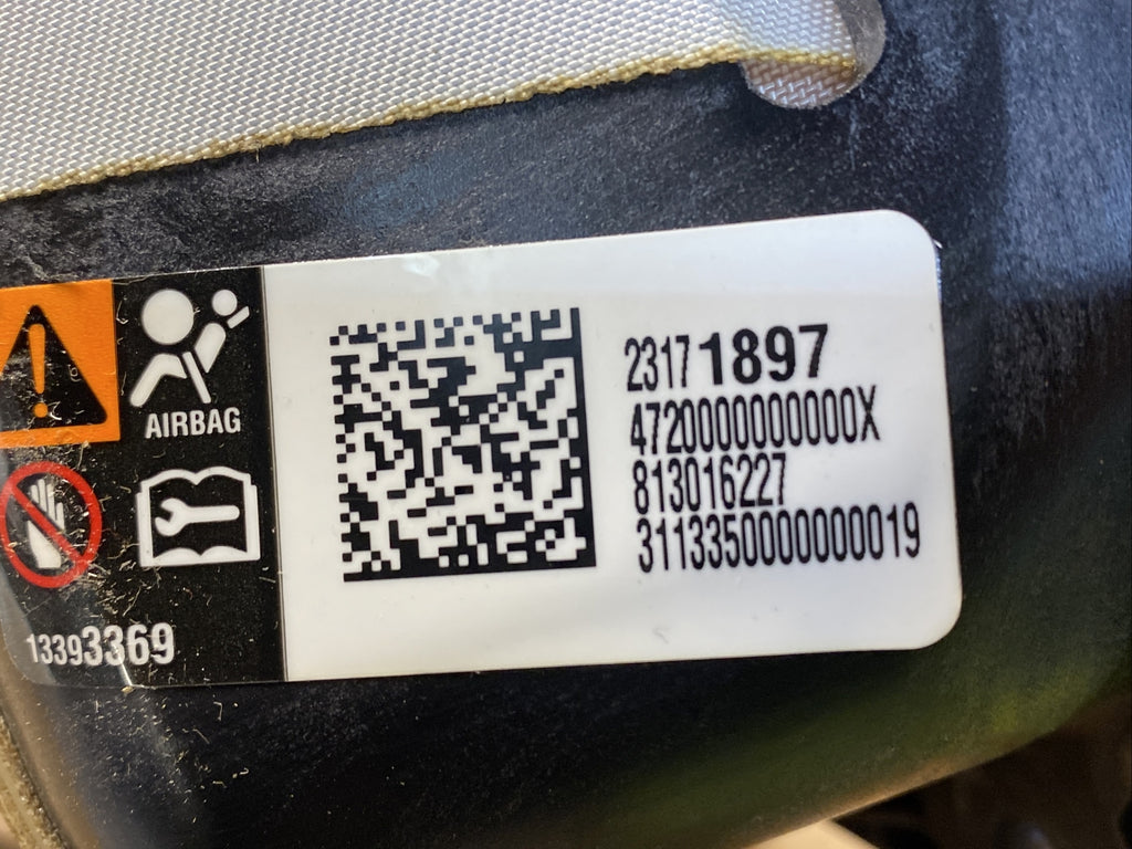 2014 2020 Chevrolet Impala Front Right Passenger Side Dash Air Bag Airbag8