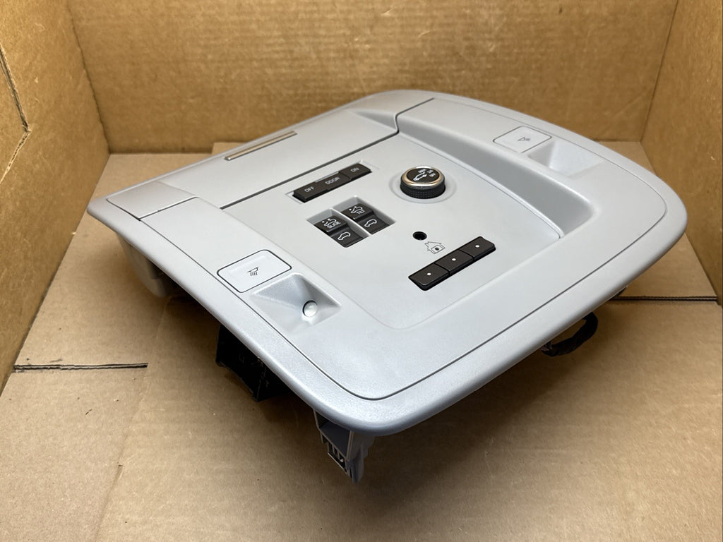 2015 2020 CHEVY SUBURBAN TAHOE YUKON XL OVERHEAD ROOF CONSOLE OEM GRAY 234525725
