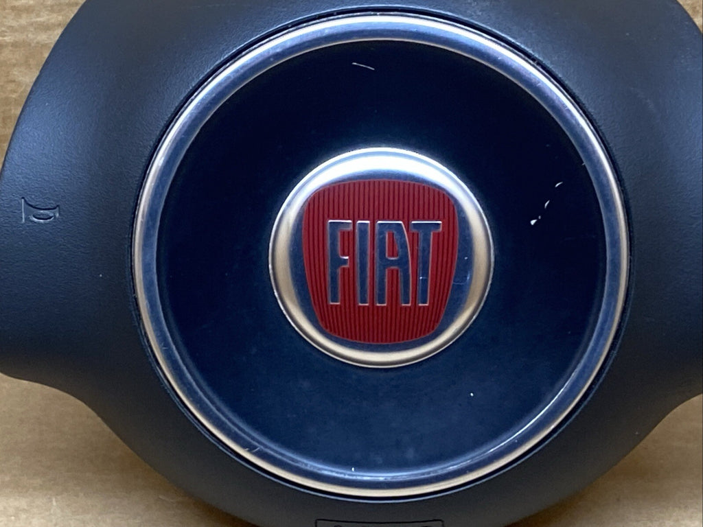 2012 2019 Fiat 500 Front Left Driver Side Steering Wheel Air Bag Airbag Black3