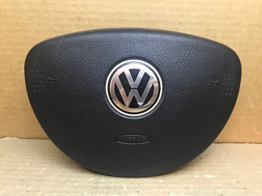 04 10 VW Beetle Left Driver Side Steering Wheel Airbag Air Bag Single Plug1