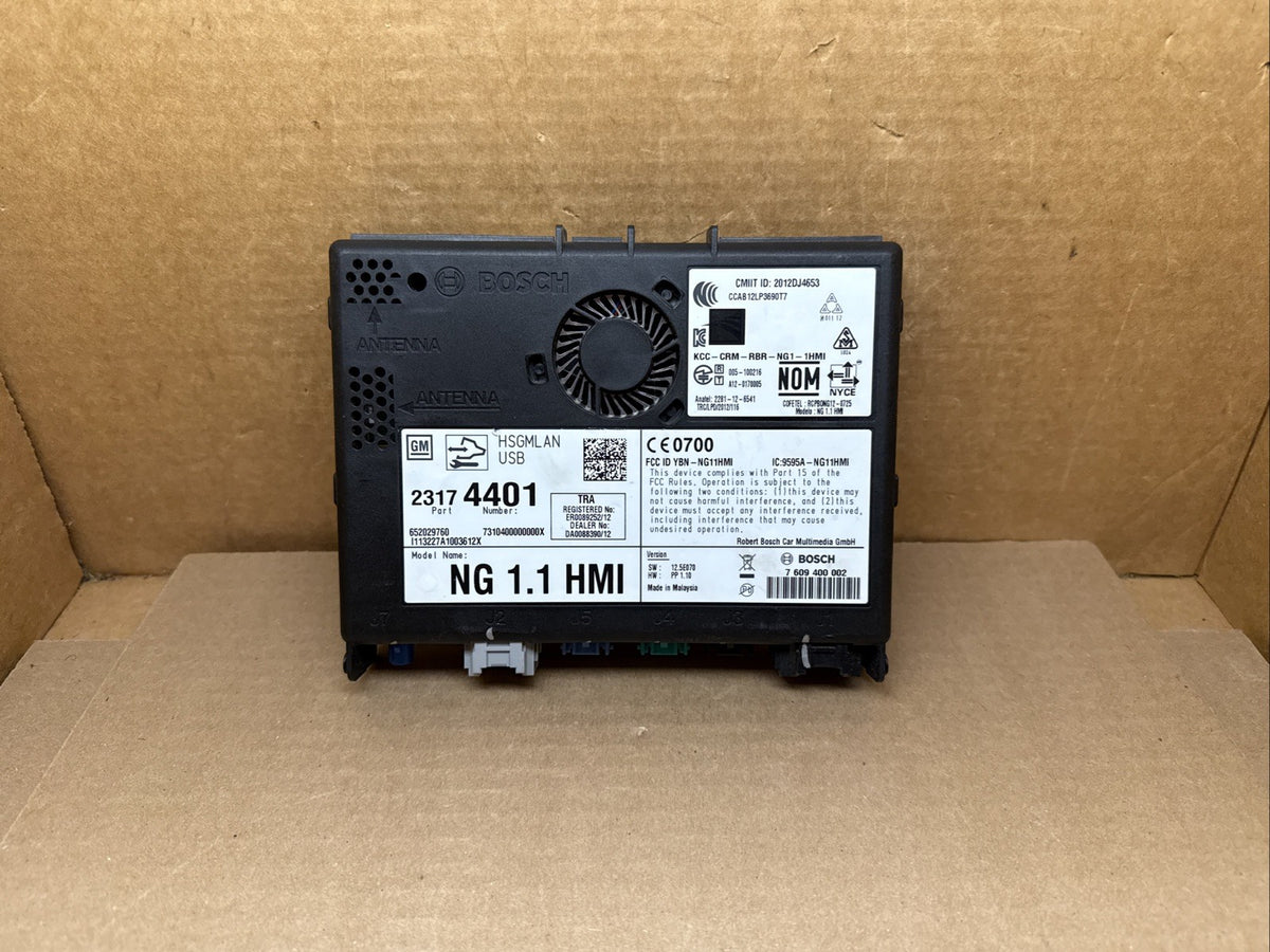 2014 2016 GM HMI Human Machine Interface Control Module 231744015
