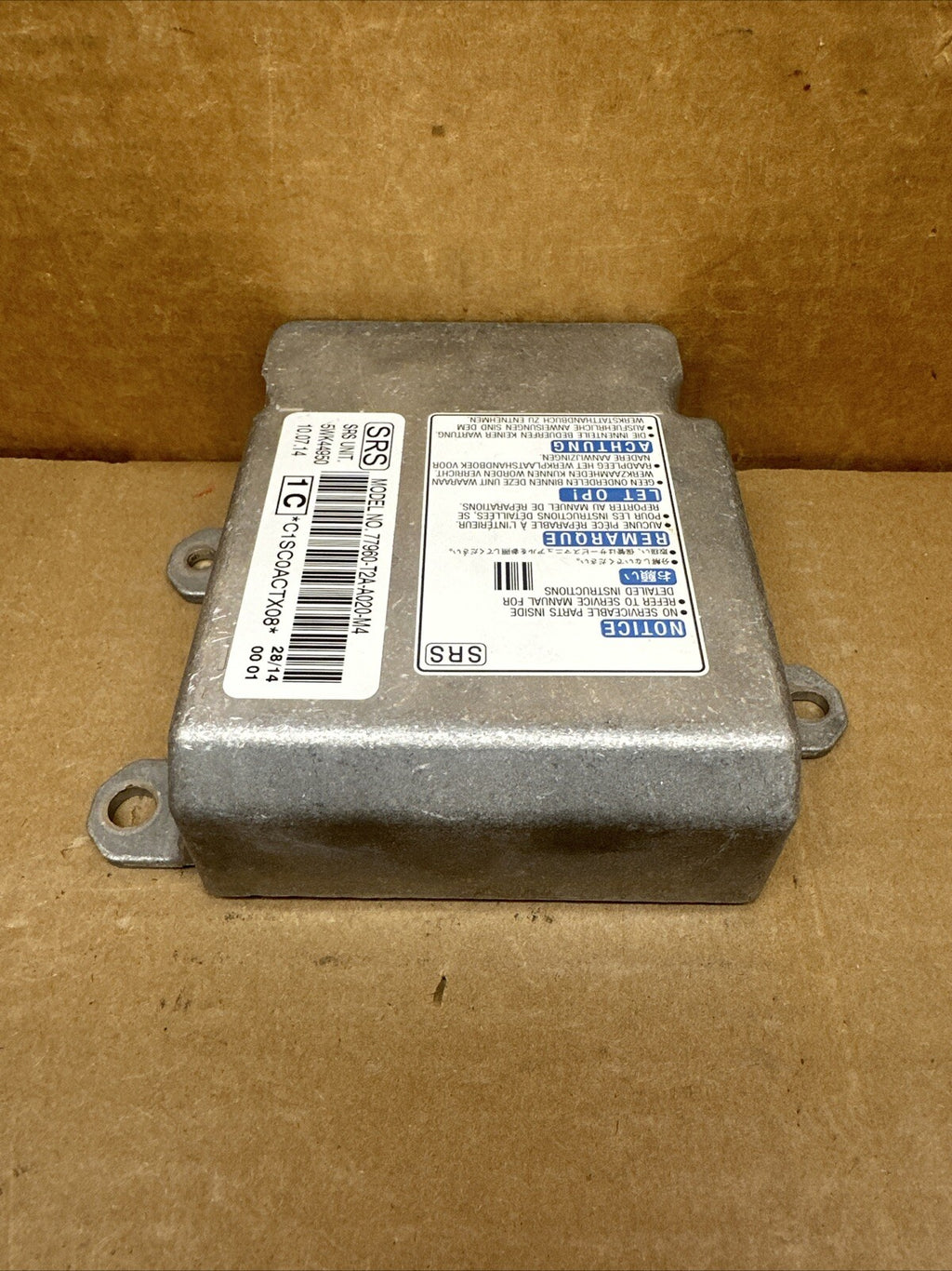 2013 2015 Honda Civic Air Bag Airbag Computer Control Module 77960 T2A A020 M45