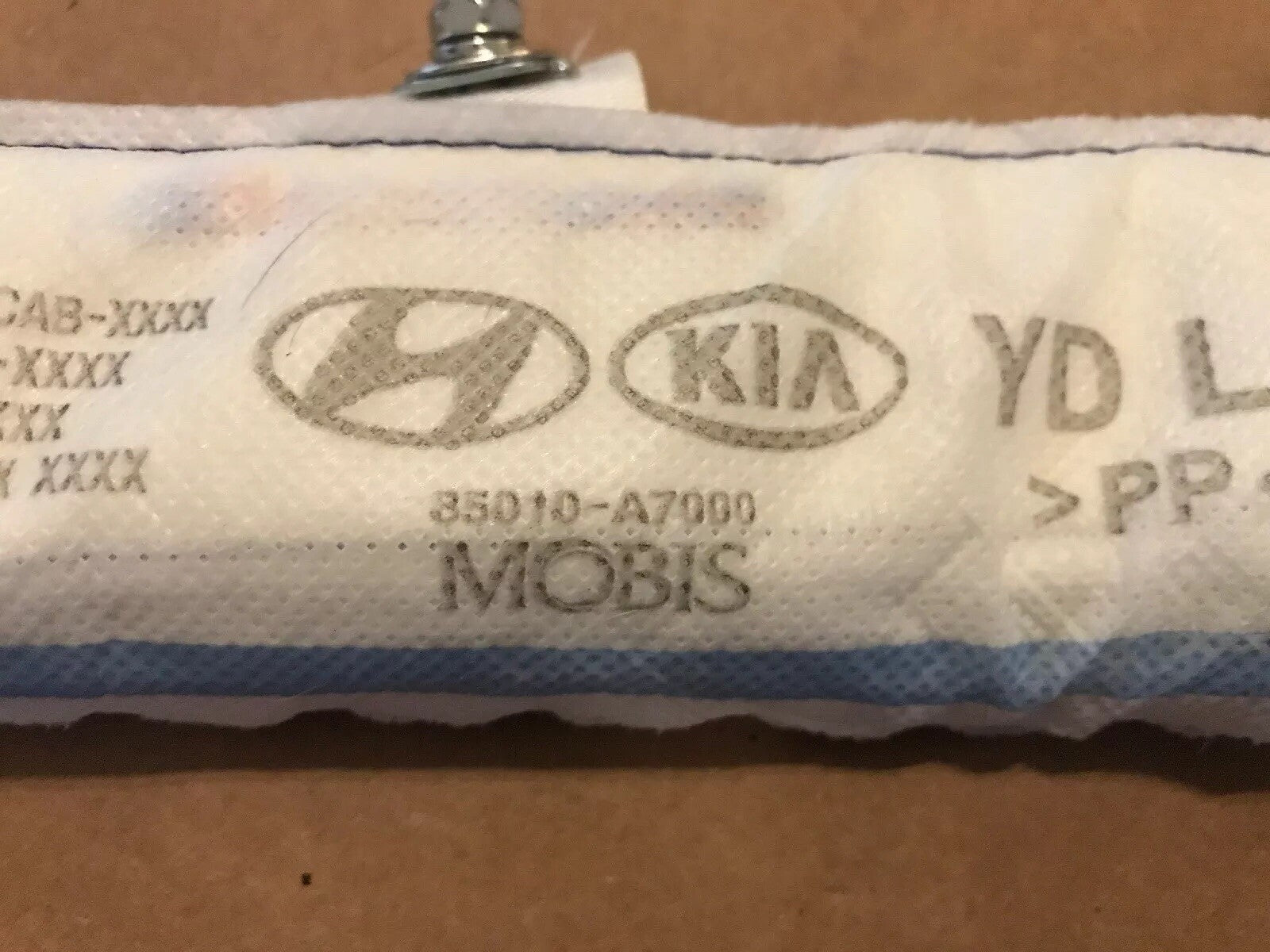 14 16 Kia Forte Left Side Driver Upper Curtain Roof Air Bag Airbag 85010A70004