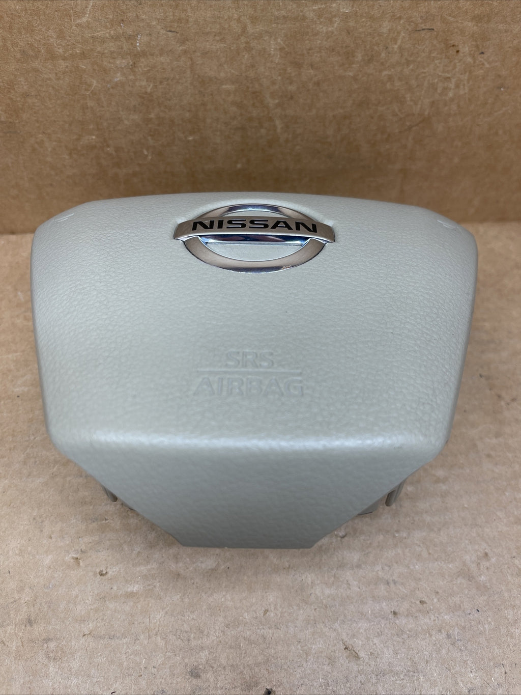 09 14 Nissan Murano Front Left Driver Side Steering Wheel Air Bag Airbag Tan3