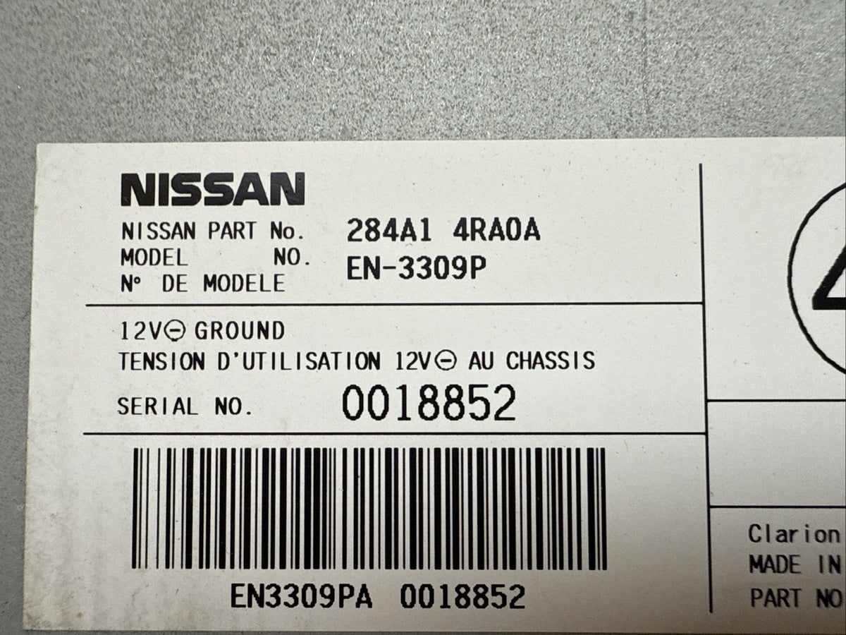2016 Nissan Maxima Camera Control Module EN 3309P 284A1 4RA0A2