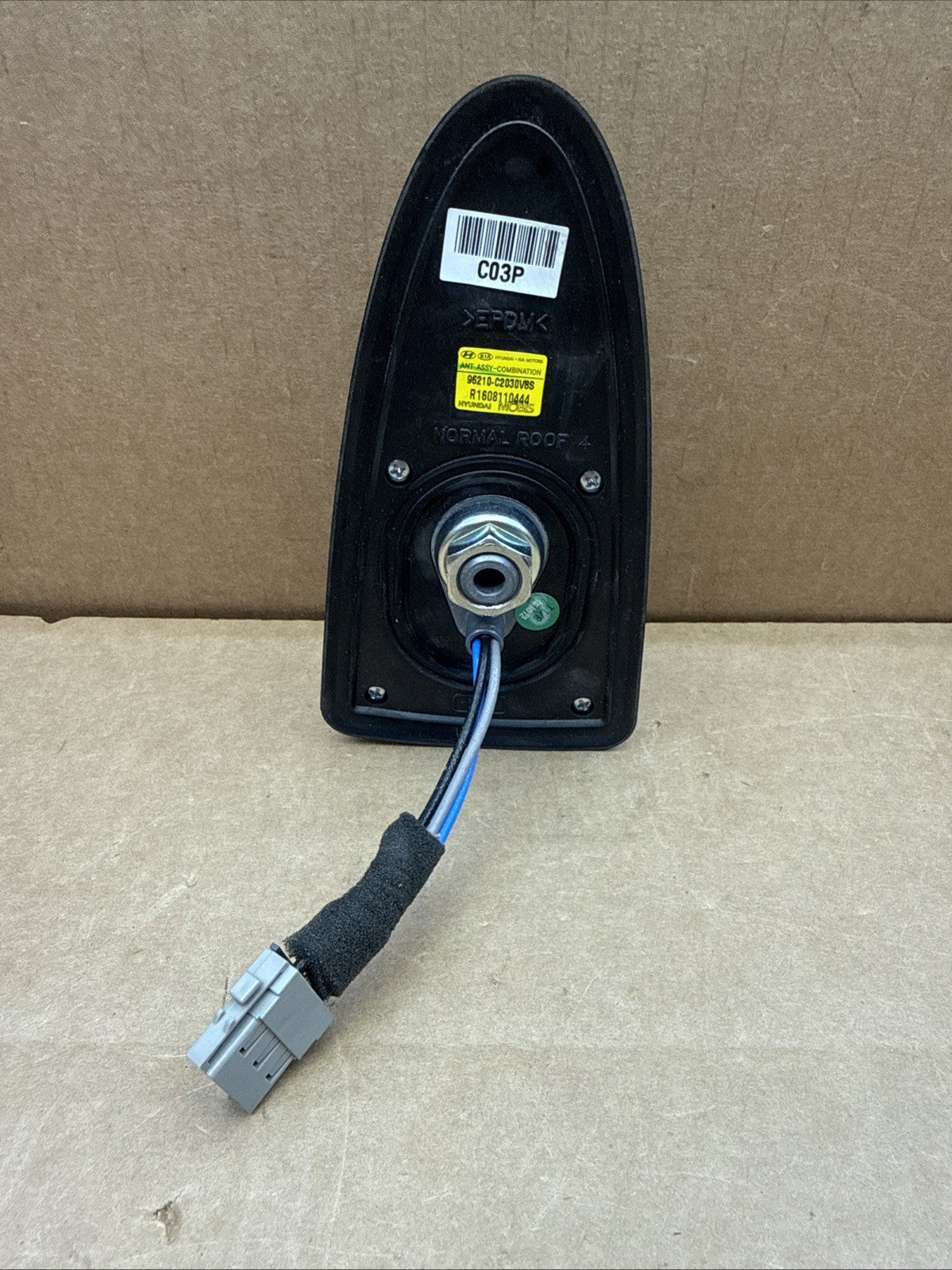 2018-2019 Hyundai Sonata Roof Shark Fin Antenna Gray 96210-C2030V8S4