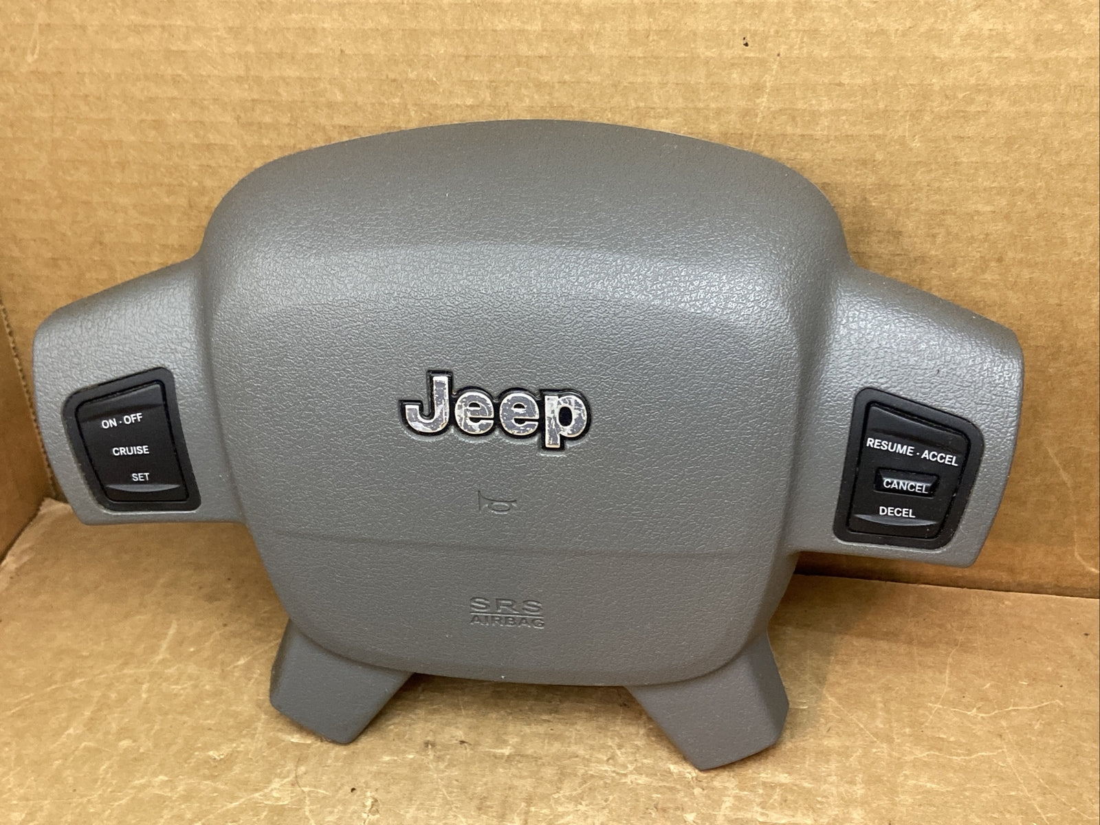 05 07 Grand Cherokee Front Left Driver Side Steering Wheel Air Bag Airbag Gray4