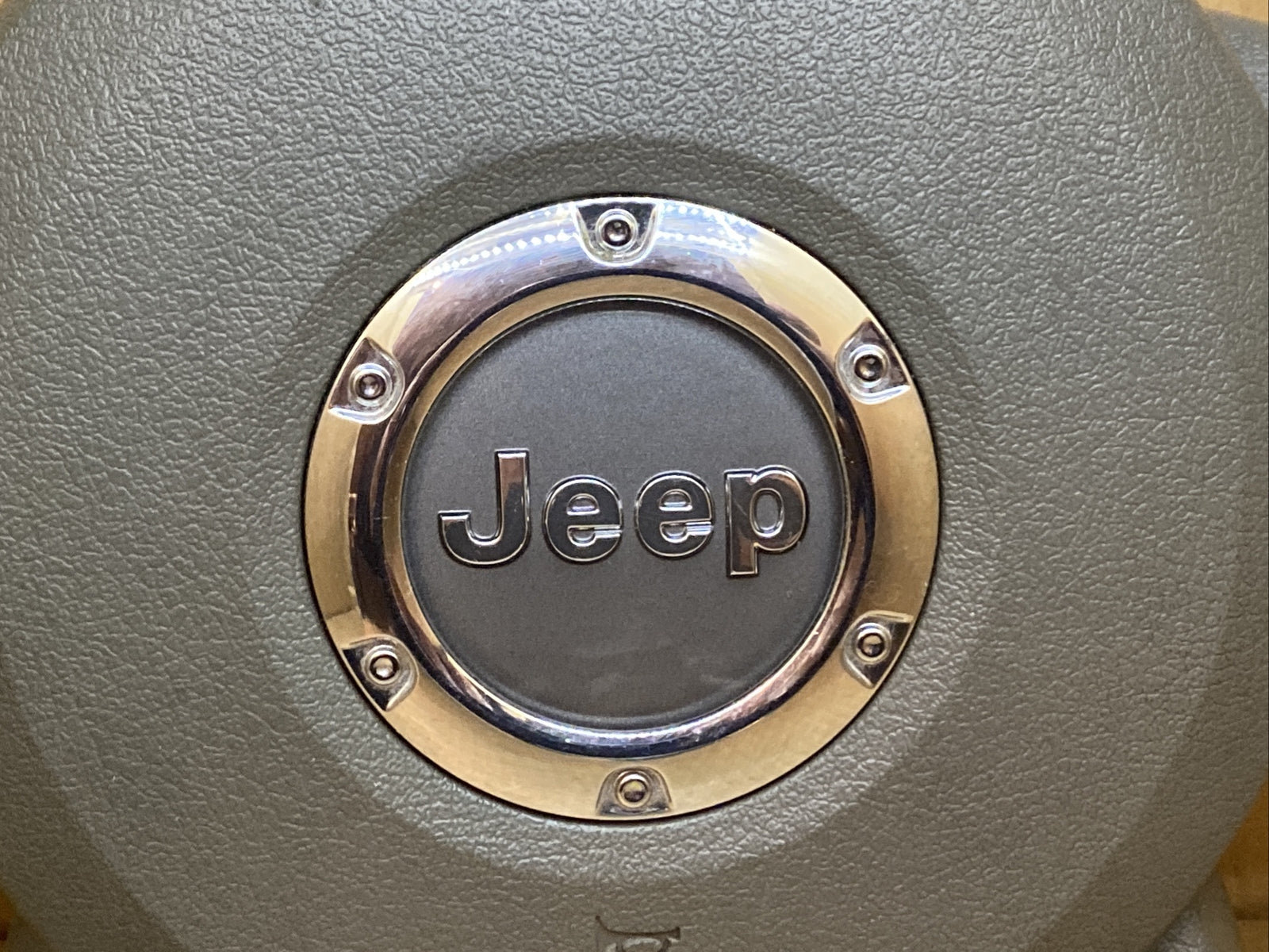 06 08 Jeep Commander Front Left Driver Side Steering Wheel Air Bag Airbag Khaki3