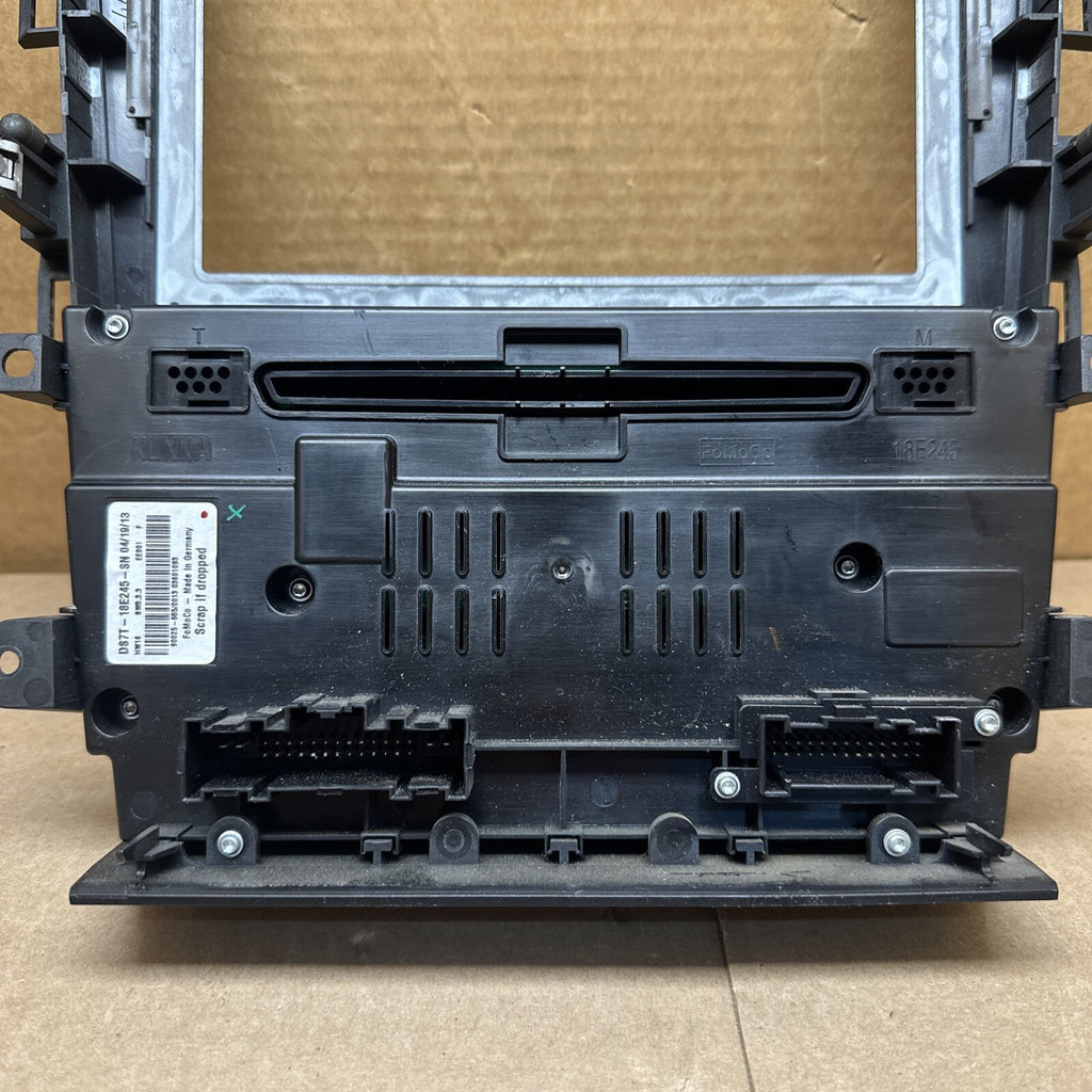13 15 Ford Fusion Temp Temperature Climate Radio Control Bezel DS7T 18E245 SN6