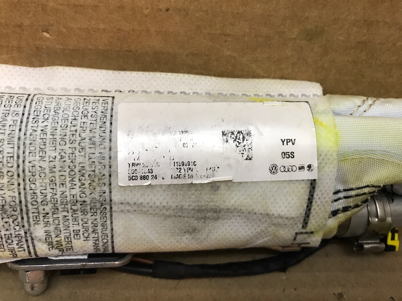 2015 2018 Volkswagen VW Jetta Left Driver Side Seat Air Bag Airbag 5C0880241B2