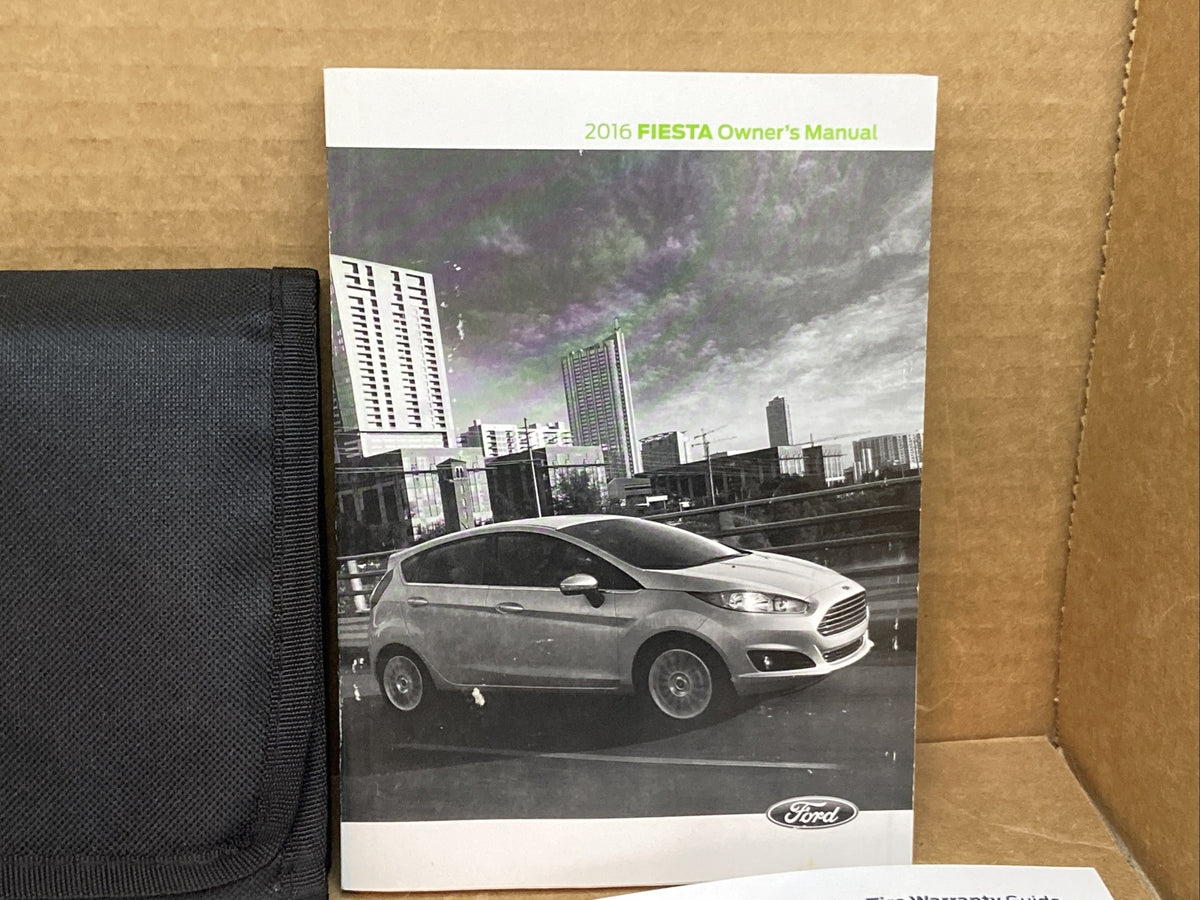 2016 16 Ford Fiesta Owner's Owners Owner Manual Book Guide Set Case OEM2