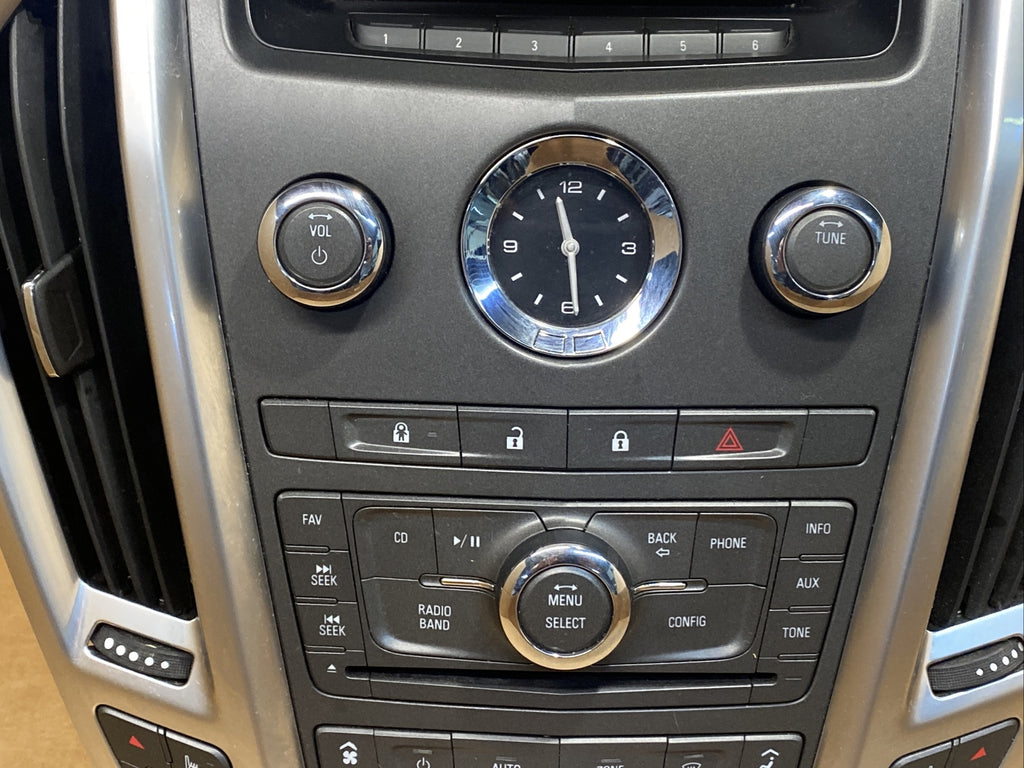 2010 2013 Cadillac SRX Radio Climate Control Panel Dash Trim Faceplate 208648683