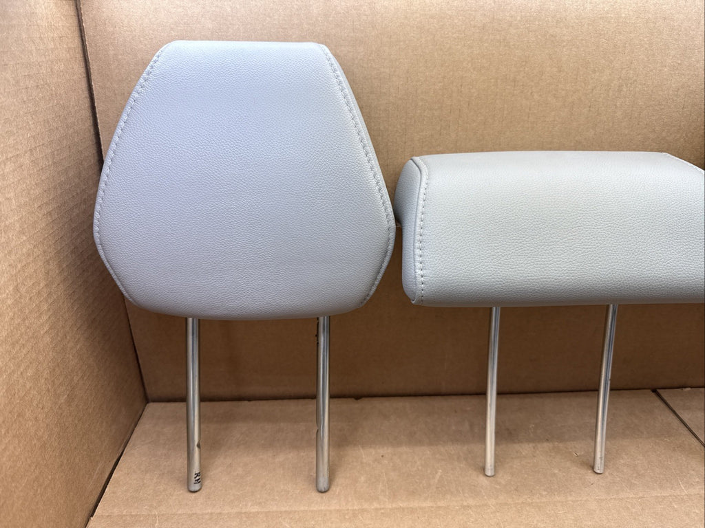 2014-2020 Acura MDX Headrest Head Rest Second 2nd Row Rear Set Leather Gray1