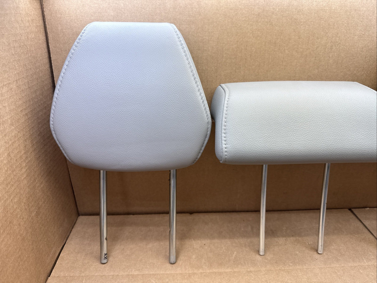 2014-2020 Acura MDX Headrest Head Rest Second 2nd Row Rear Set Leather Gray1