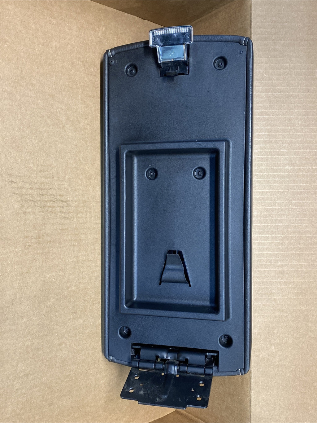 2009 2012 Ford Flex Center Console Arm Rest Armrest Storage Lid Cover OEM Black11