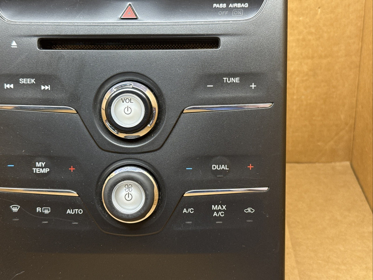 2014 2019 Ford Flex Radio Audio Climate Control Panel DA8T 18A802 BL4