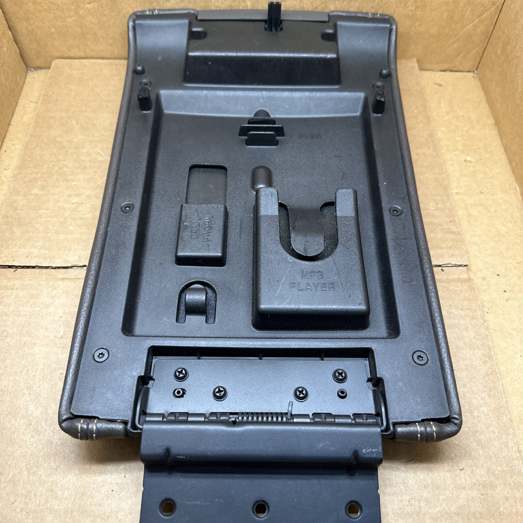 2009 2014 Ford F150 Center Console Cover Lid Top Arm Rest Armrest Adobe Brown7