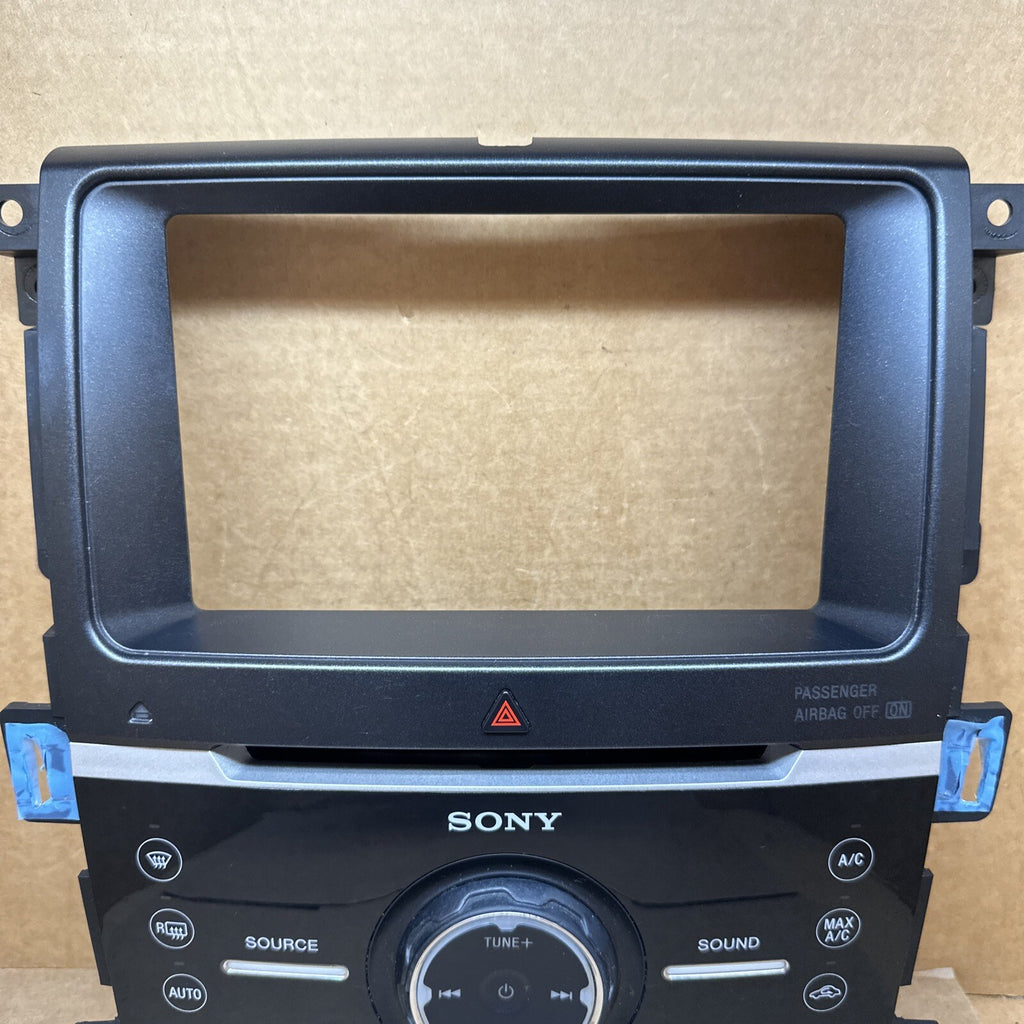 2011 2014 Ford Edge Sony Radio Face Climate Control Panel Bezel DT4T 18A802 CC3