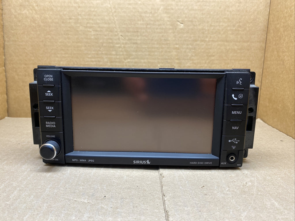 08 13 Dodge Chrysler Jeep Touch Screen Touchscreen Radio RER OEM P05064818AD1