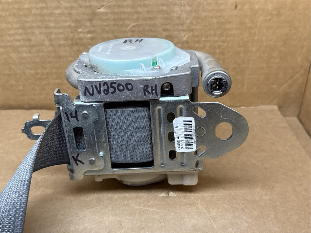 2012 2020 Nissan NV2500 Front Right Passenger Side Seat Belt Seatbelt Retractor6