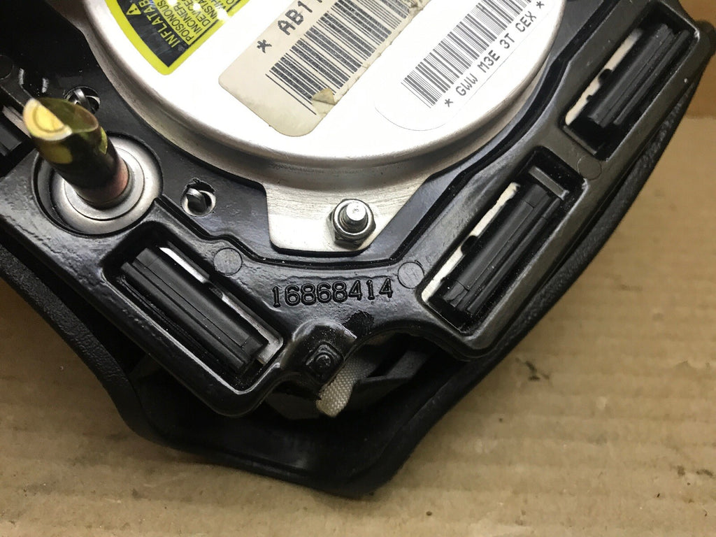 00 02 SUBURBAN SILVERADO TAHOE DRIVER STEERING WHEEL AIRBAG AIR BAG 168684146