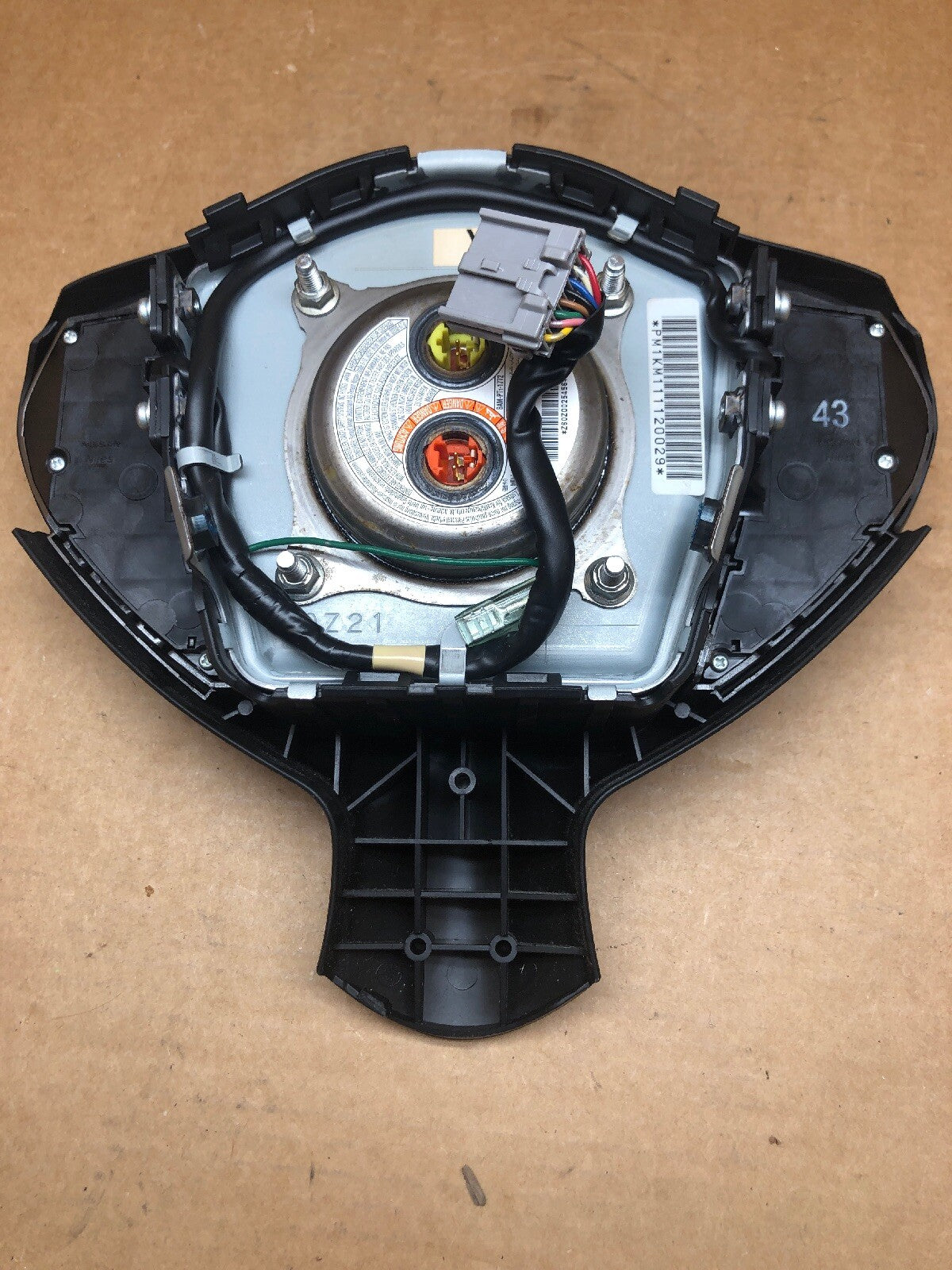 11 17 NISSAN JUKE FRONT LEFT DRIVER SIDE STEERING WHEEL AIRBAG AIR BAG4