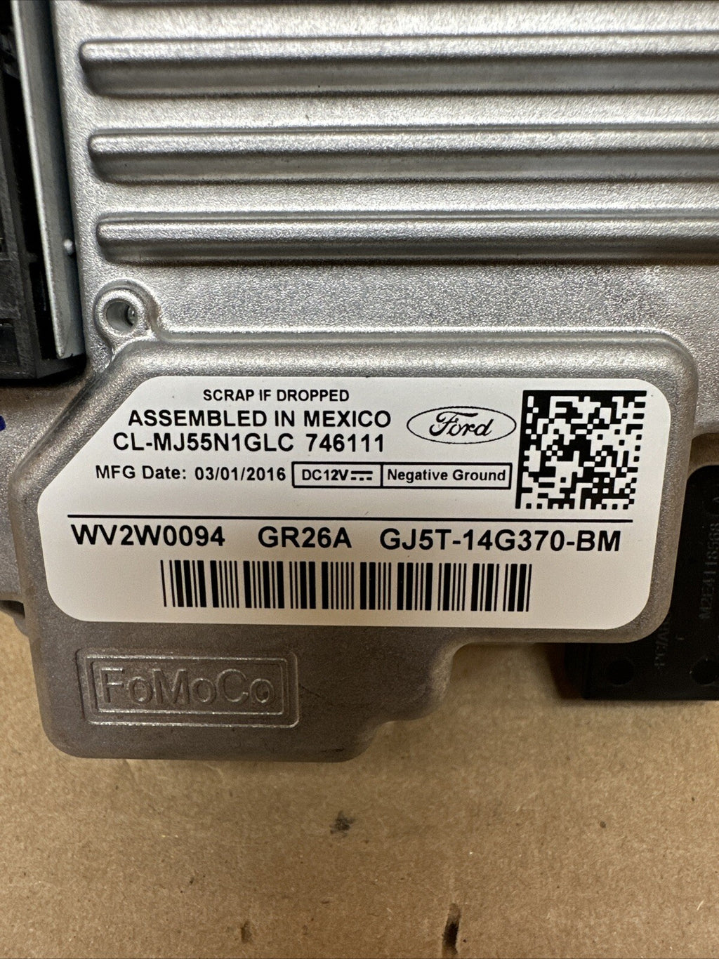 Ford Sync 3 Sync3 Radio Module GJ5T 14G370 BM GB5T 14G371 BF3
