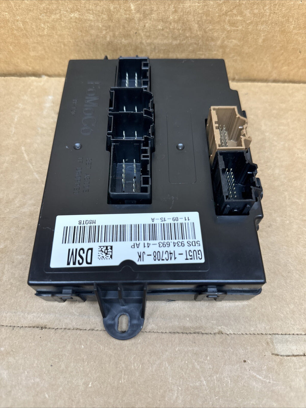 Ford Lincoln Front Left Driver Side Seat Memory Module GU5T 14C708 JK7