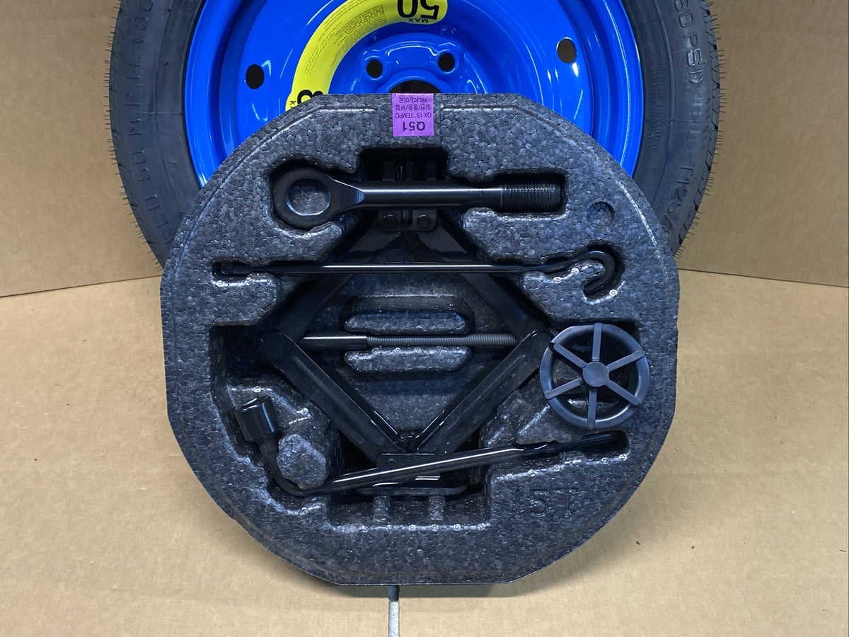 2020 2024 Hyundai Venue Spare Tire Jack Tools Set Kit 15 Inch T125/80D152