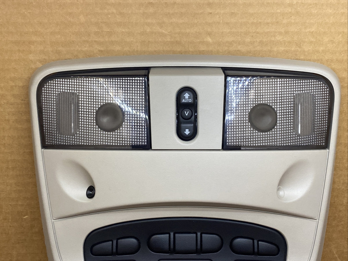 2004 2006 Durango Over Head Overhead Console Dome Lights Sunroof 56049089AF1