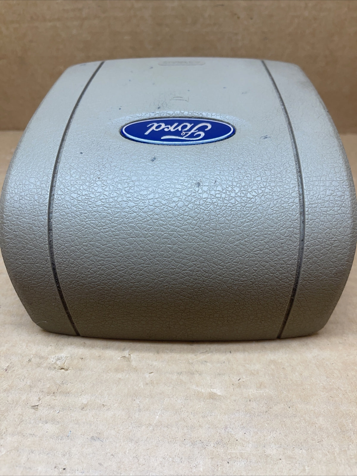2004 2008 Ford F150 Front Left Driver Side Steering Wheel Air Bag Airbag Tan 5