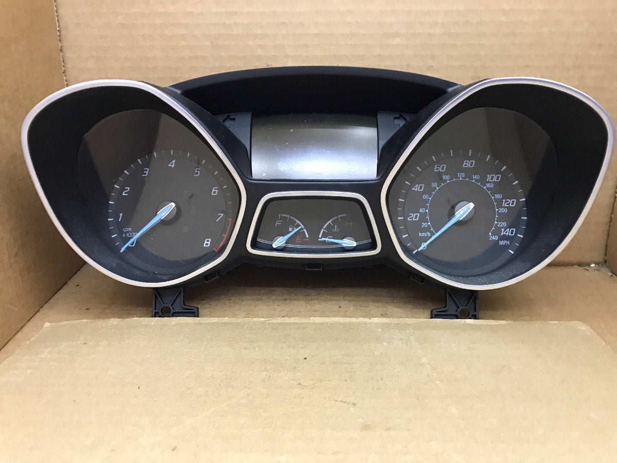 13 14 Ford Focus Speedo Speedometer Instrument Gauge Cluster OEM 163,XXX Miles0