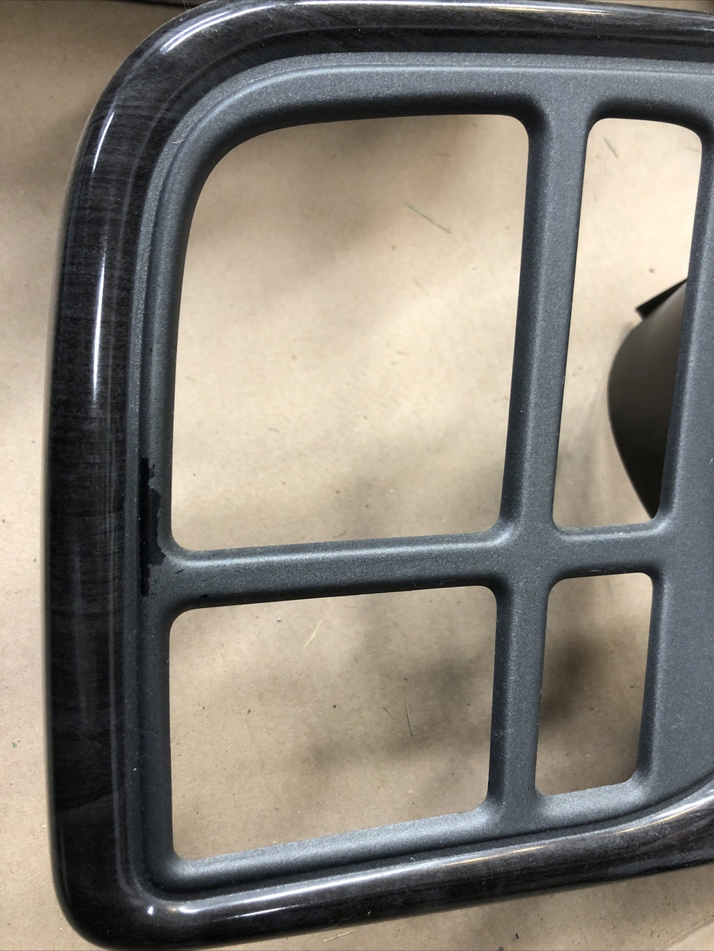 2001 2002 GMC Yukon Denali Dash Radio Speedometer Cluster Bezel Trim Woodgrain2