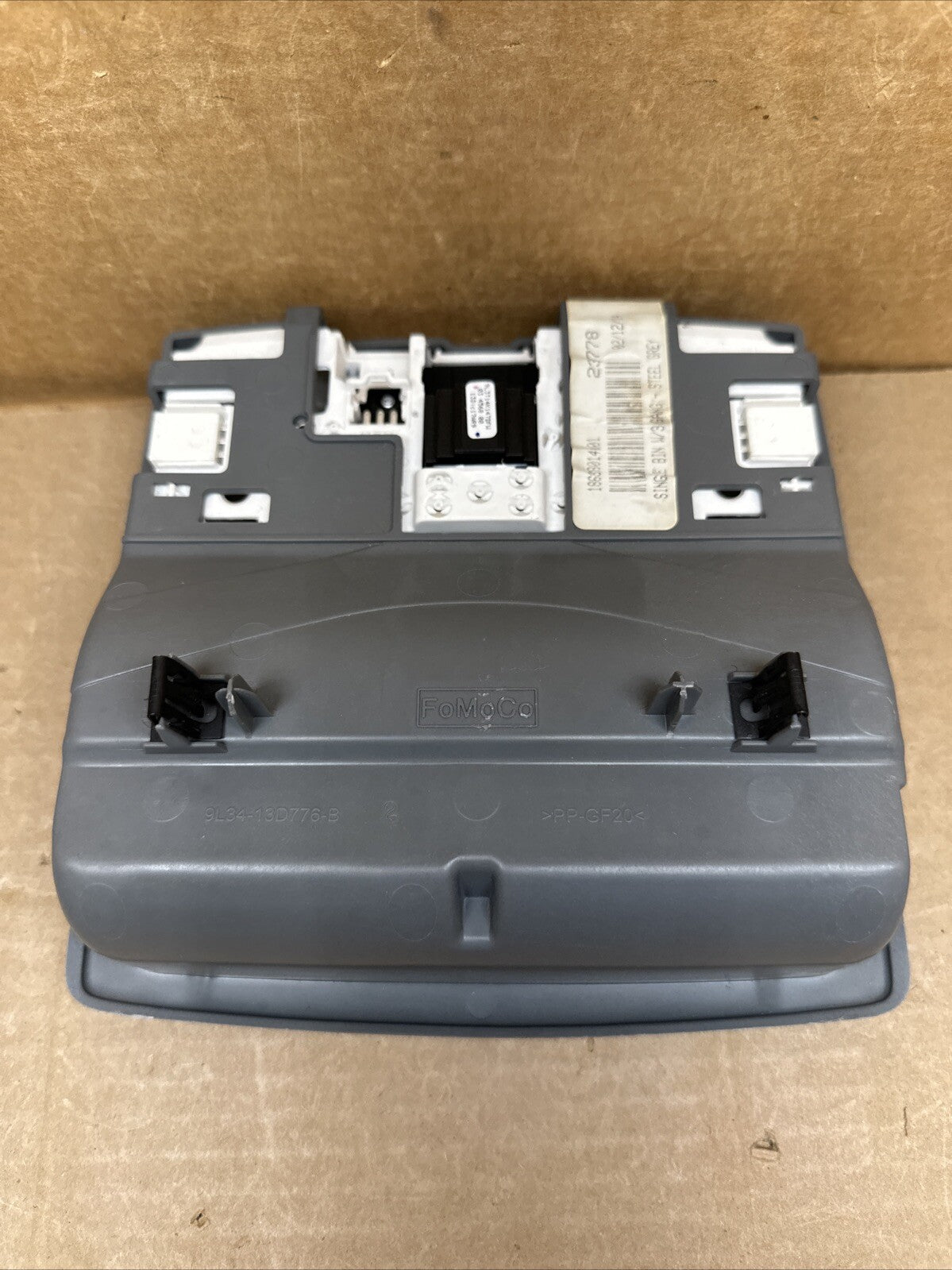 2009 2014 F150 F 150 Overhead Sun Roof Console Sunroof Back Glass Switch Gray7