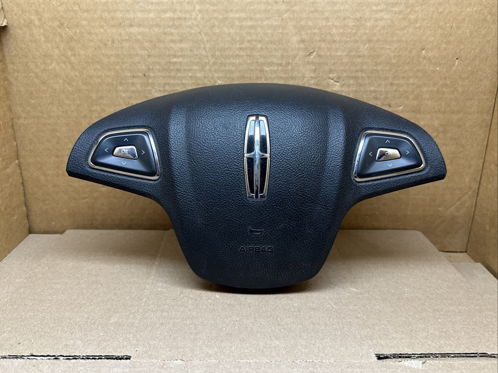 2015 2019 Lincoln MKC Front Left Driver Side Steering Wheel Air Bag Airbag Black1