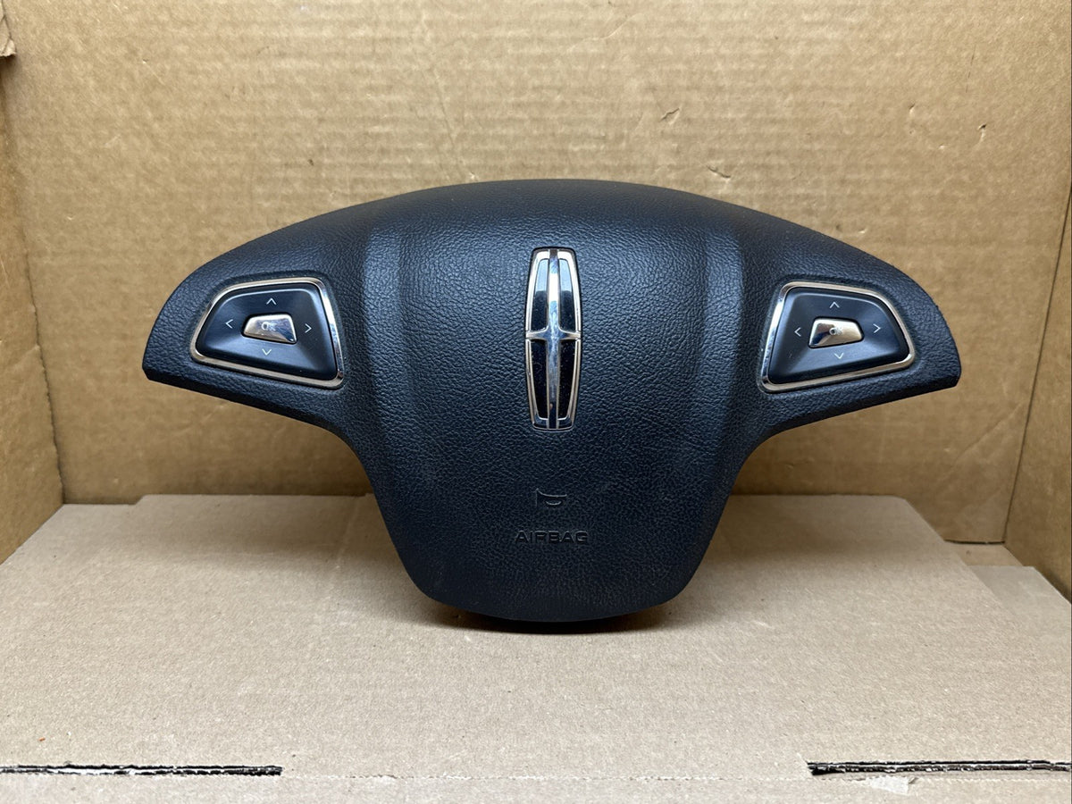 2015 2019 Lincoln MKC Front Left Driver Side Steering Wheel Air Bag Airbag Black1