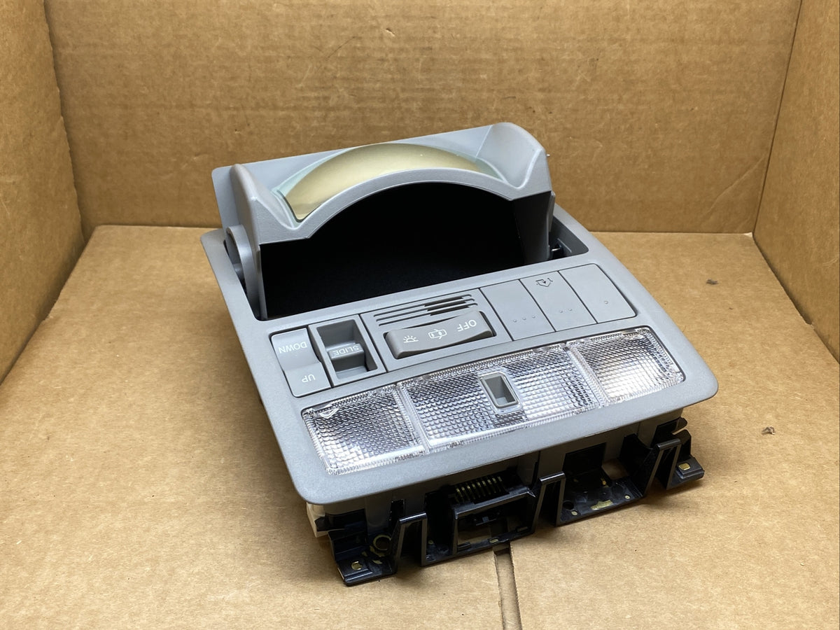 2010 2013 Toyota Highlander Front Over Head Overhead Console Sunroof Light Gray5