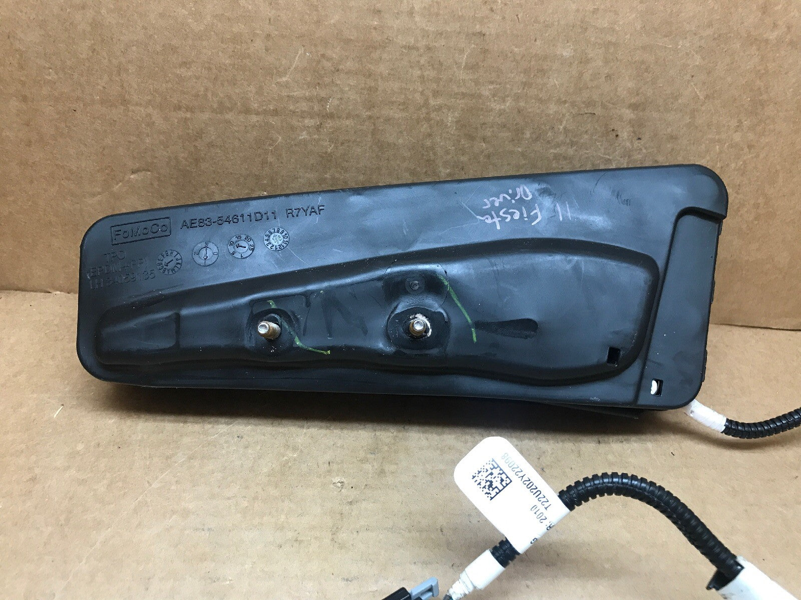 11 19 FORD FIESTA FRONT LEFT SIDE DRIVER SEAT AIRBAG AIR BAG AE83 54611D112