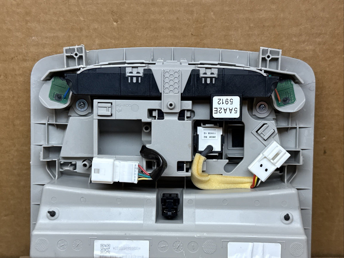 2016 2018 Nissan Murano Front Center Over Head Overhead Console Gray 26430 5AC2A6