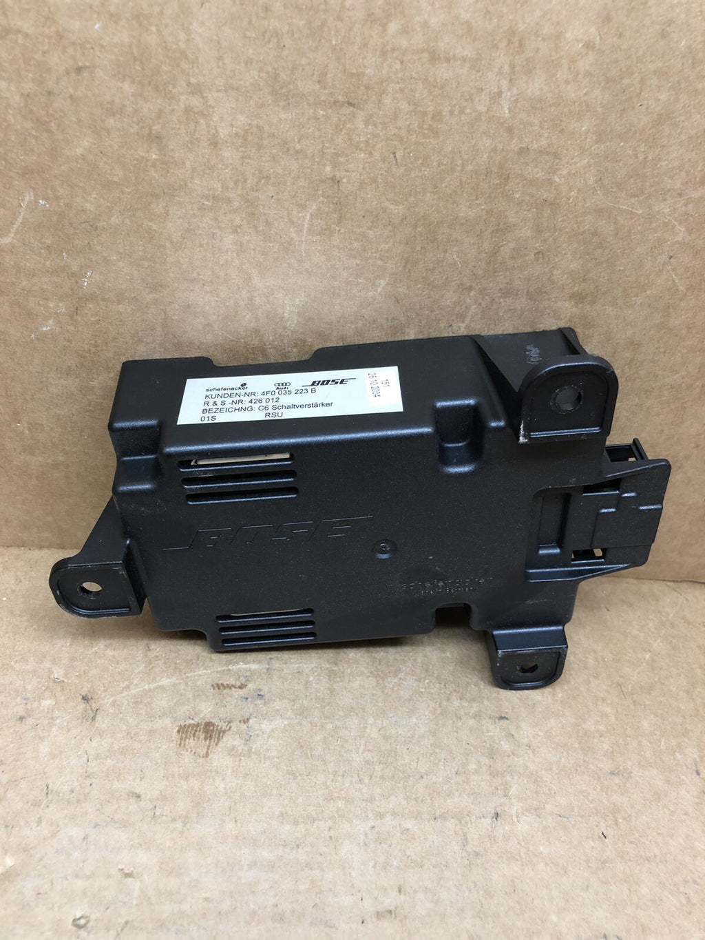 2005 2009 Audi A6 Bose Auxiliary Amplifier OEM 4F0035223B A140