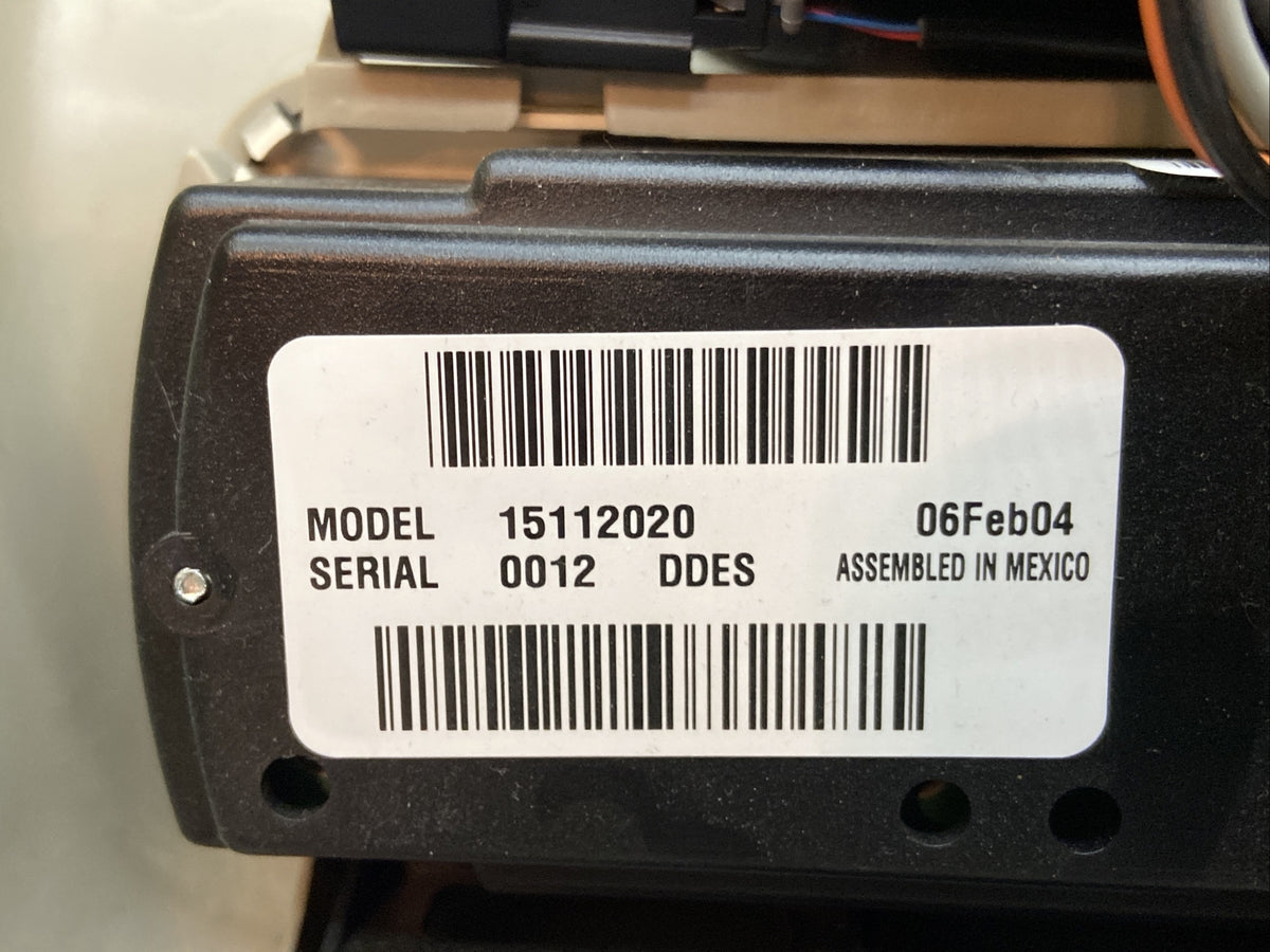 00 06 Silverado Tahoe Yukon Escalade Overhead Console Homelink Tan 150901518