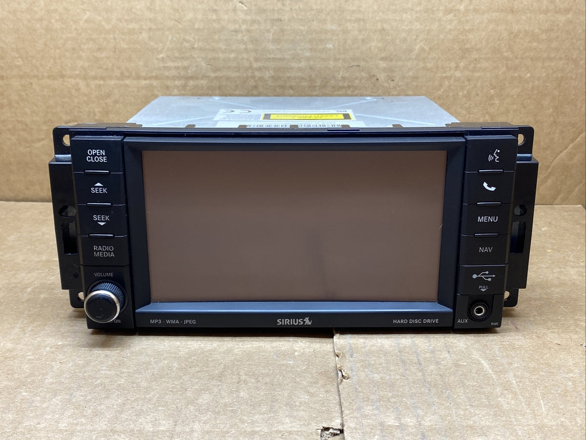 Jeep Dodge Chrysler Touchscreen Radio DVD Player RHR P05064821AE 05064821AE1