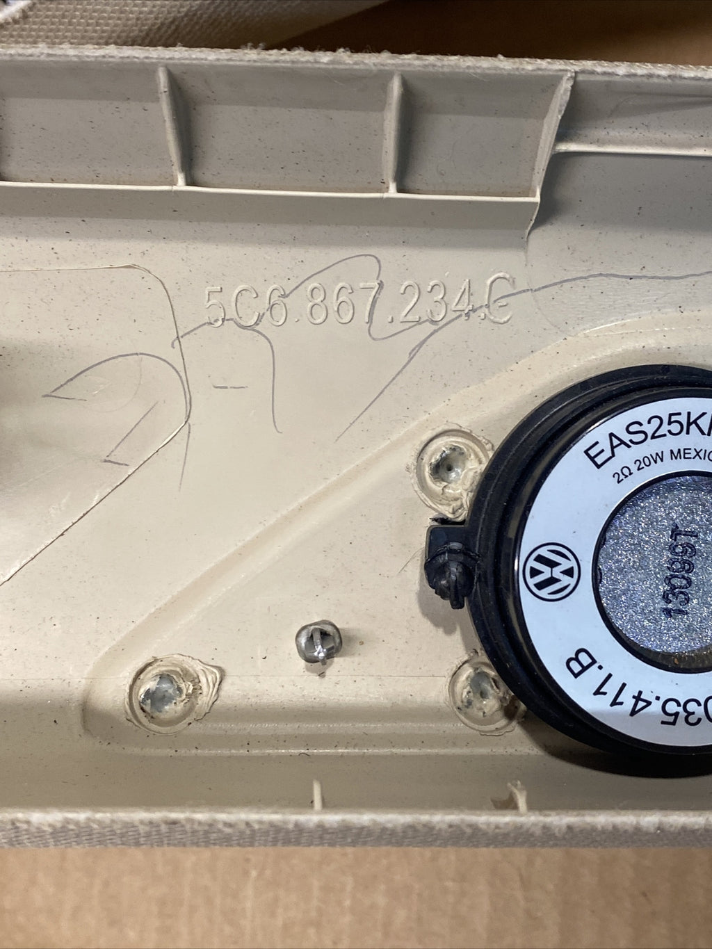 2011 2013 Jetta A Pillar Left Right Driver Passenger Fender Tweeters  Speakers12